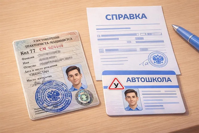 Купить тракторные права